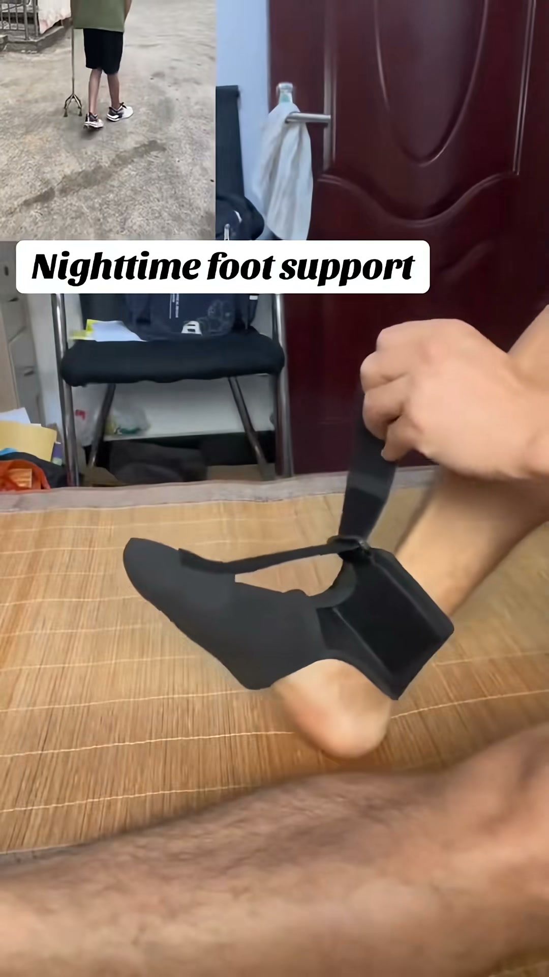 Lightweight Foot Drop Support for Easier Steps