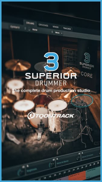The complete drum production studio