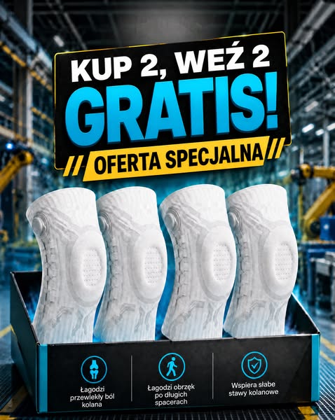 Opaska stabilizująca na kolano z pokrętłem