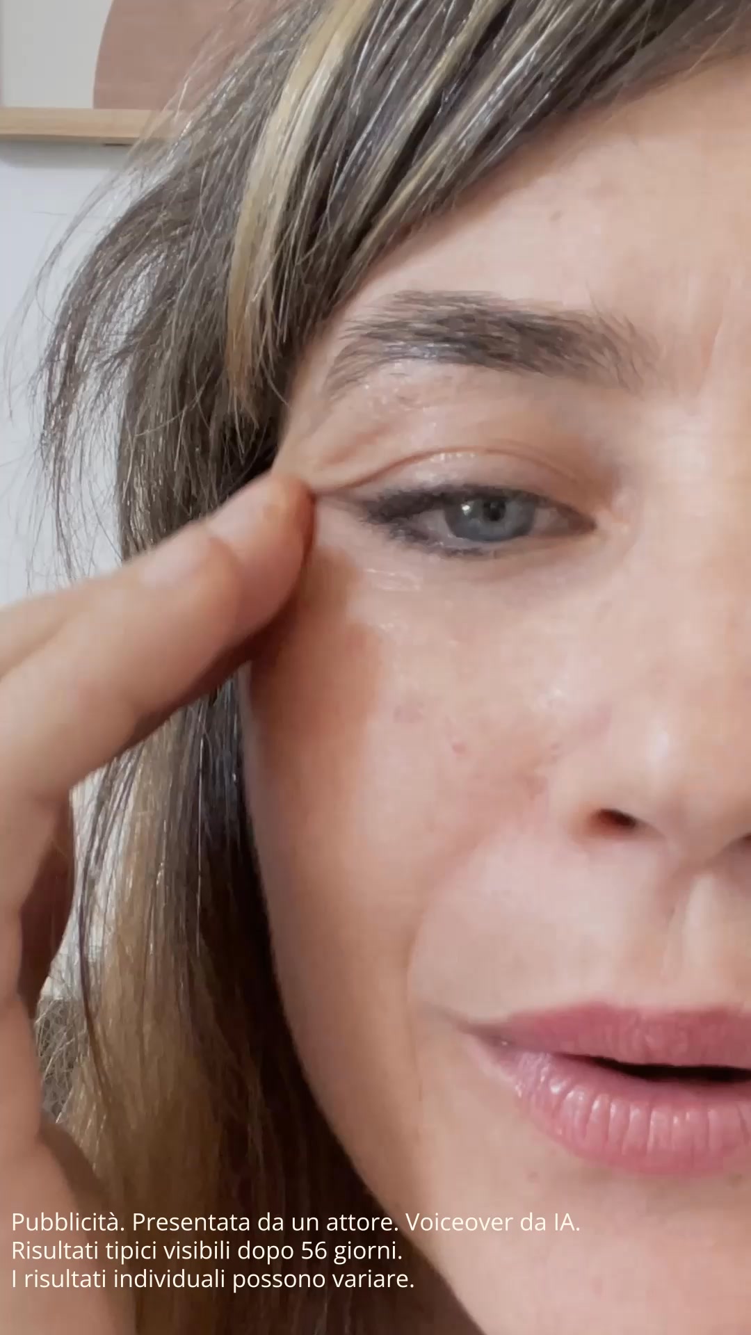 Il trucco occhi che non può essere lavato via!