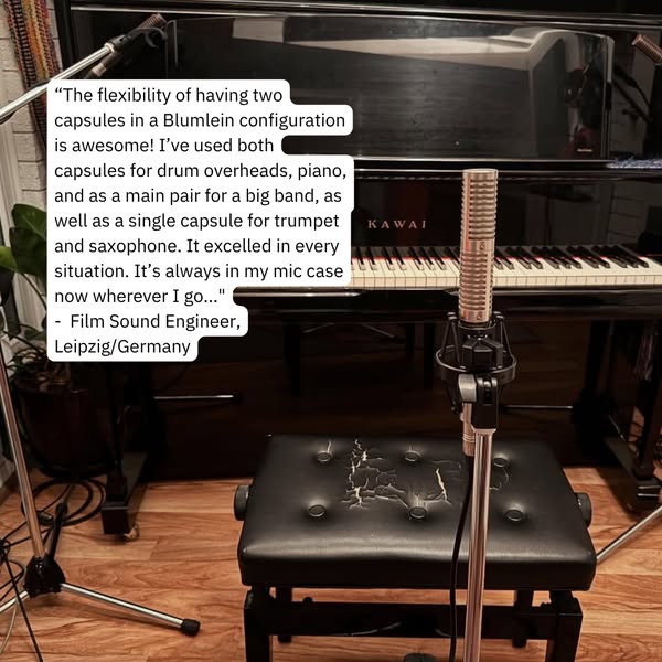 Best Price NUDE Stereo Ribbon Microphone In Stock Now!