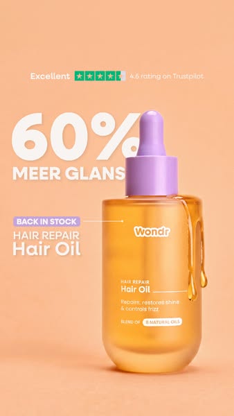 Back in stock: Vegan Honey Hair Oil