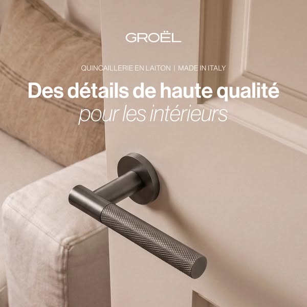 Poignées Groël · Made in Italy