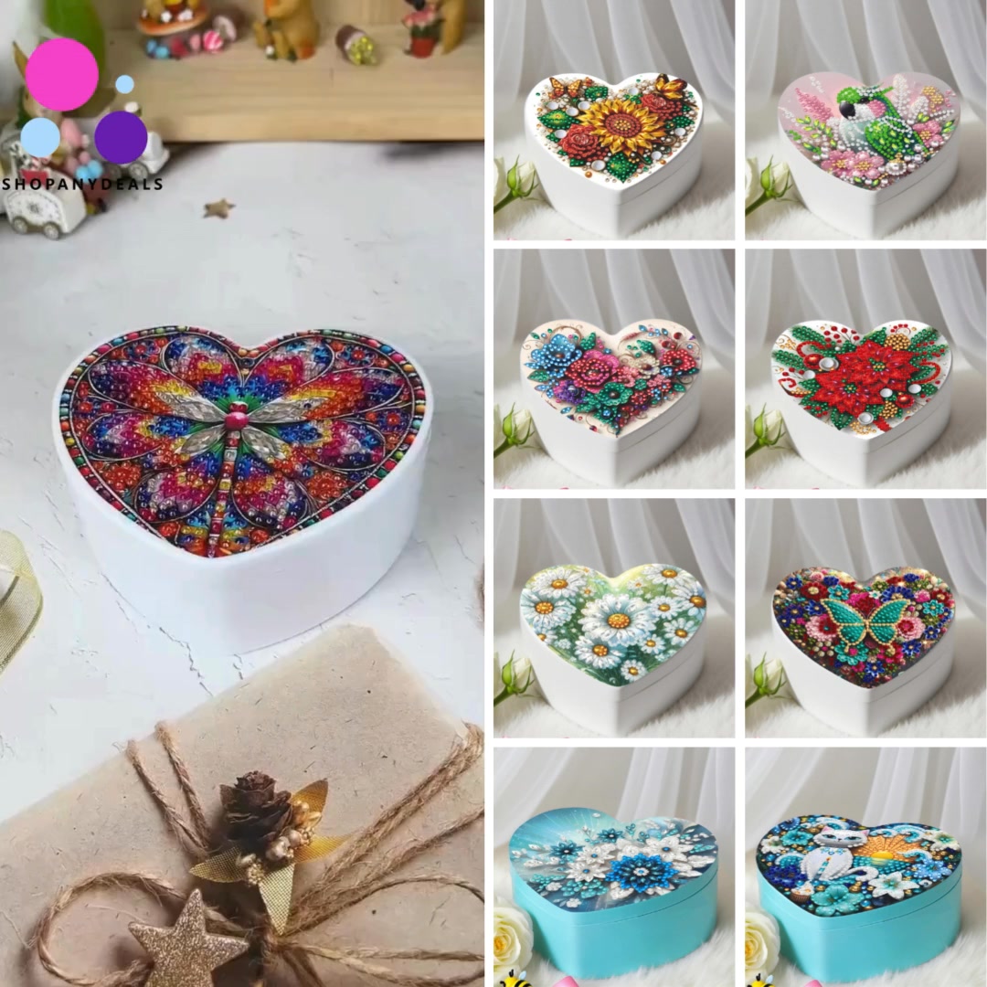 Shiny Diamond Painting Storage Box Kits!