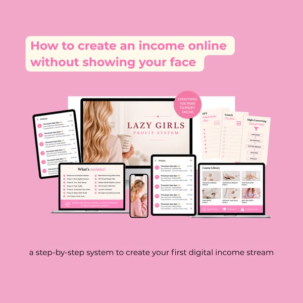 learn my 5-phase faceless digital product system