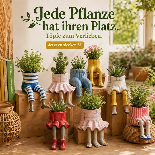 Gib Pflanzen Persönlichkeit
