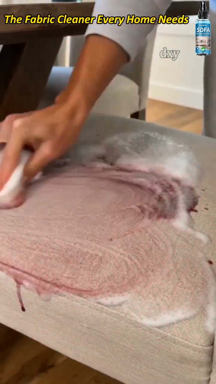 No‑Rinse Fabric Cleaner Spray