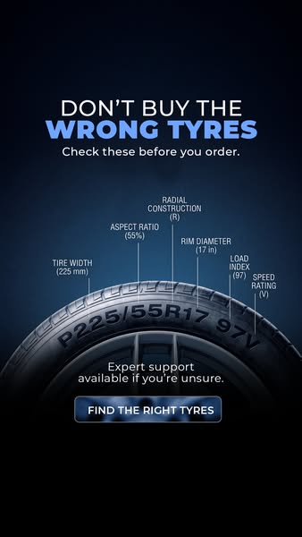 Tyres From £21.37 - Free Delivery