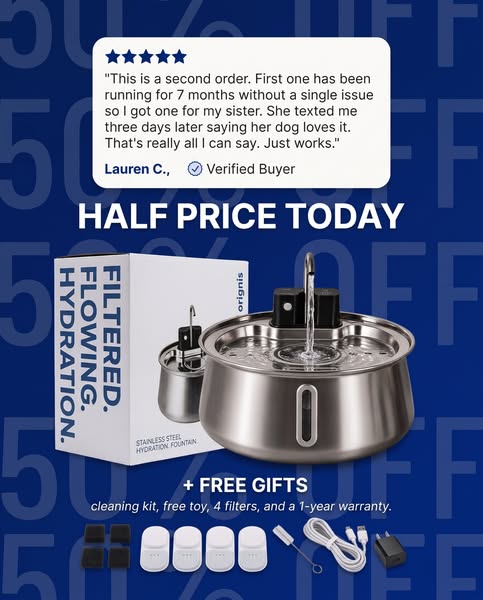 Get 50% off + 4 Free Gifts! Limited Time Only!