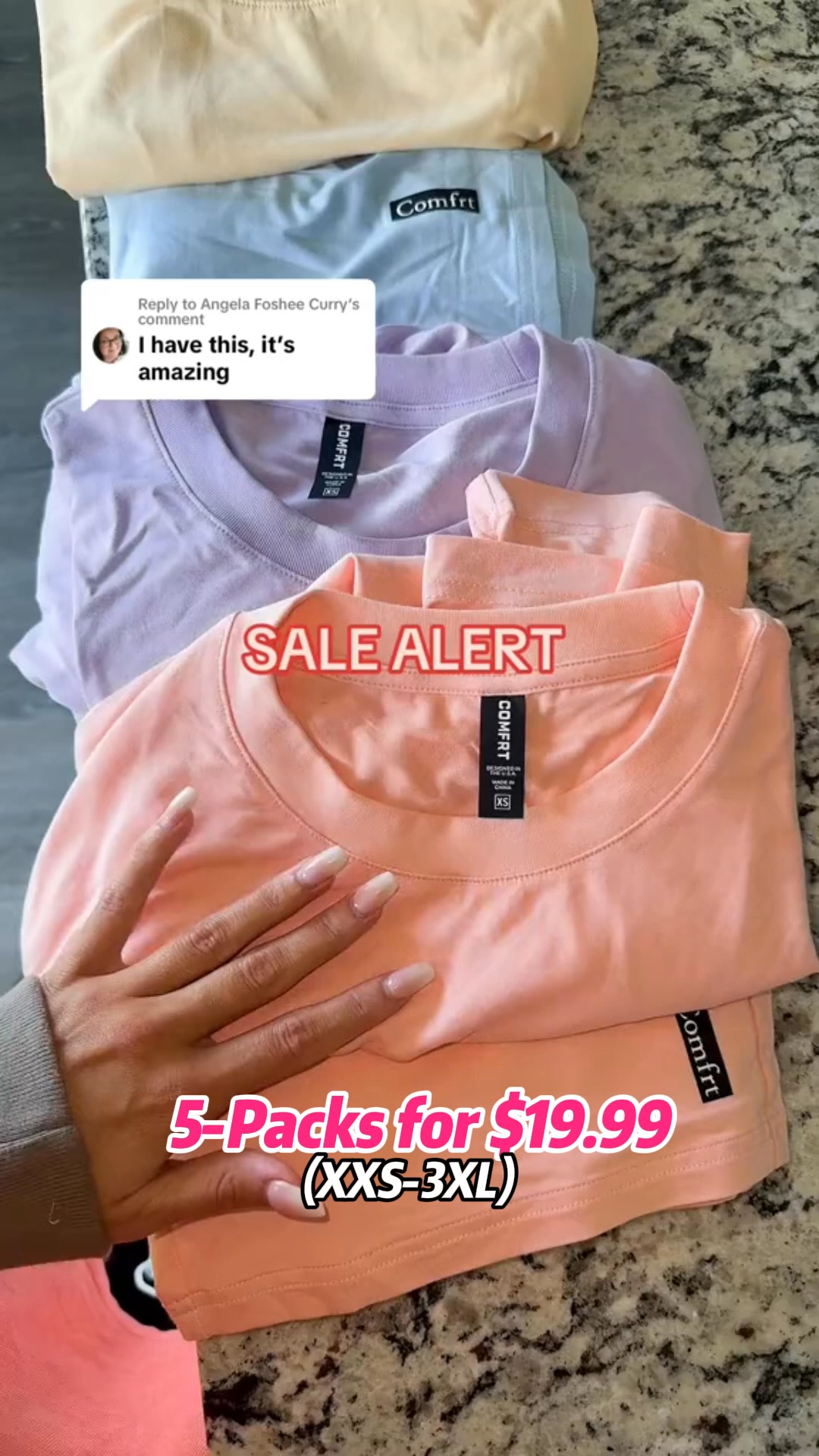 5 Sets today for $19.99（5 different colors）