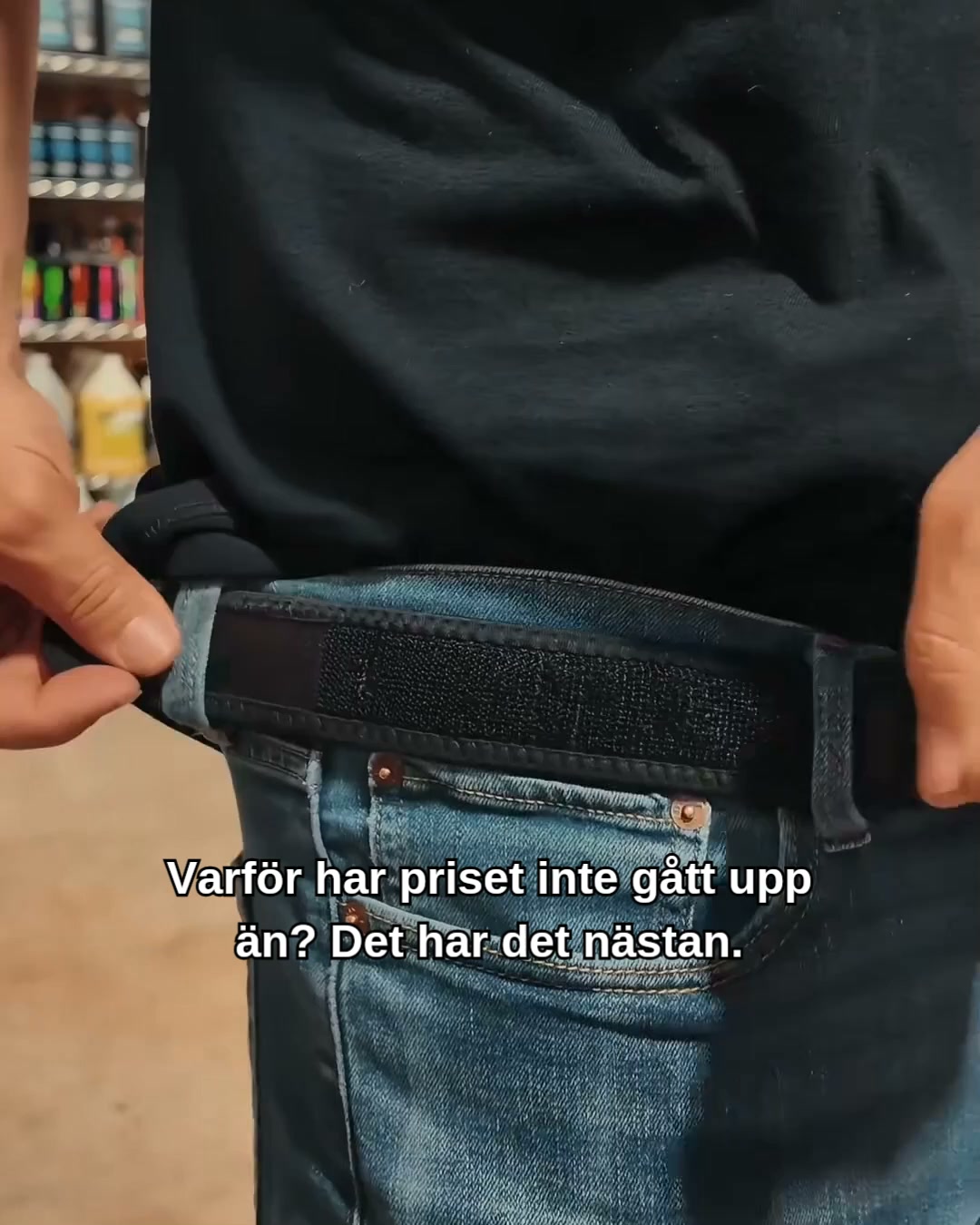 Det första du känner när du sätter dig i bilen? Ingenting.
