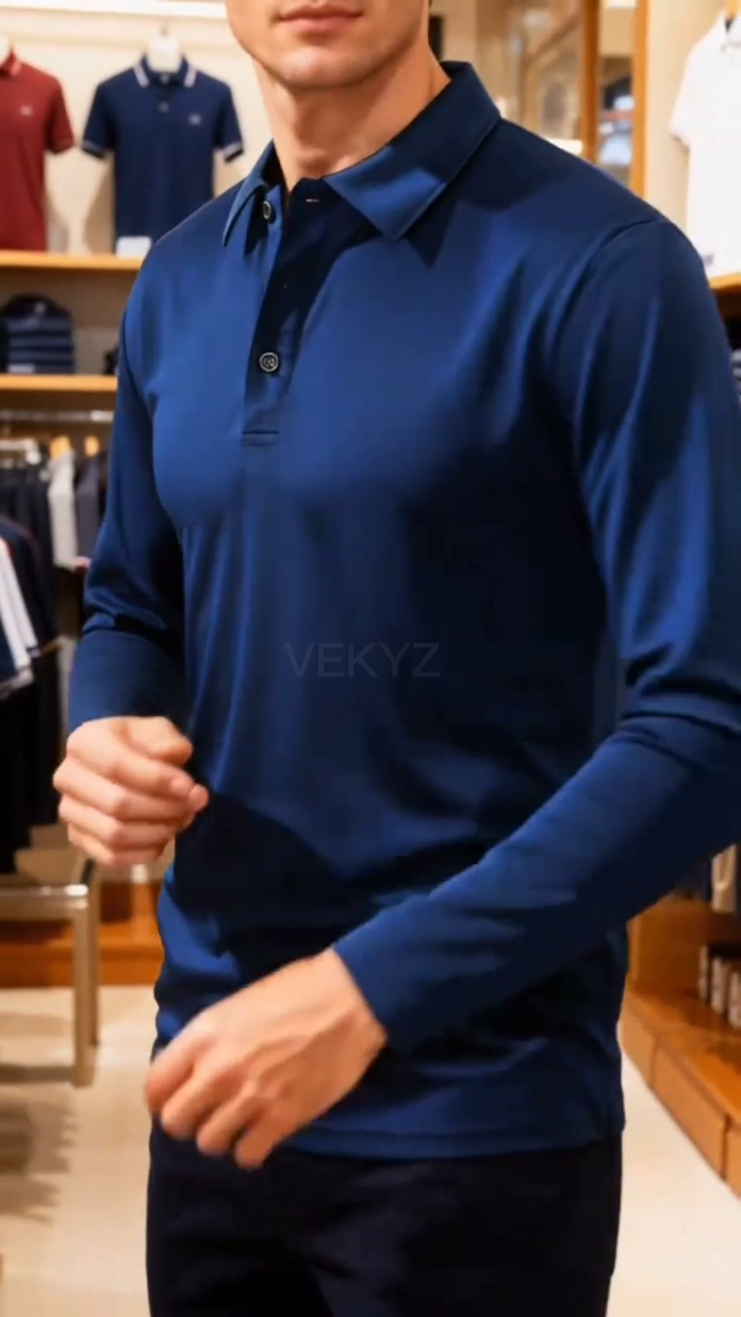 3 ComfortFlex Polos — 44% OFF