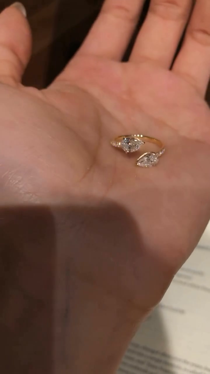 Bague Idylle Ovalis - Diamant Moissanite