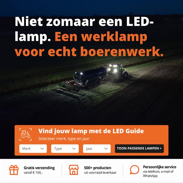 Gemaakt voor echt boerenwerk