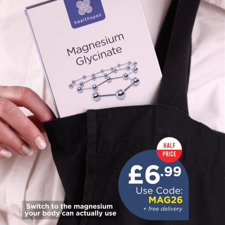 Magnesium Glycinate £6.99 + FREE DELIVERY