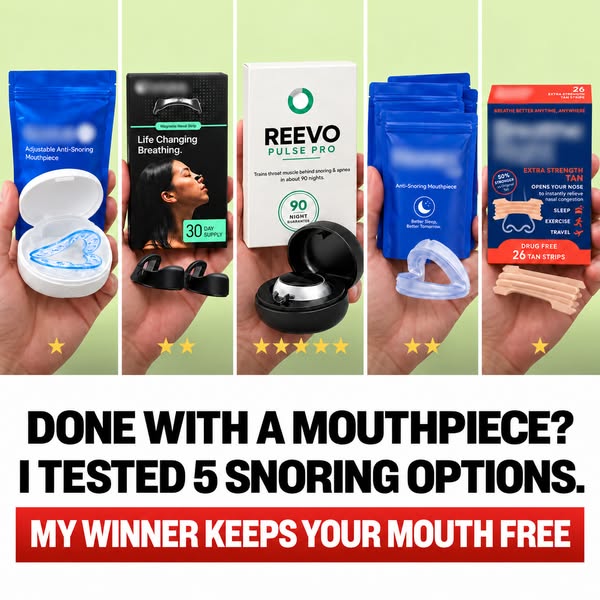 We Tested 5 Anti-Snoring Products. Only 1 Actually Worked.