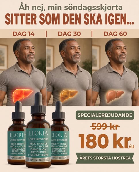 Skyll inte på åldern – se över levern
