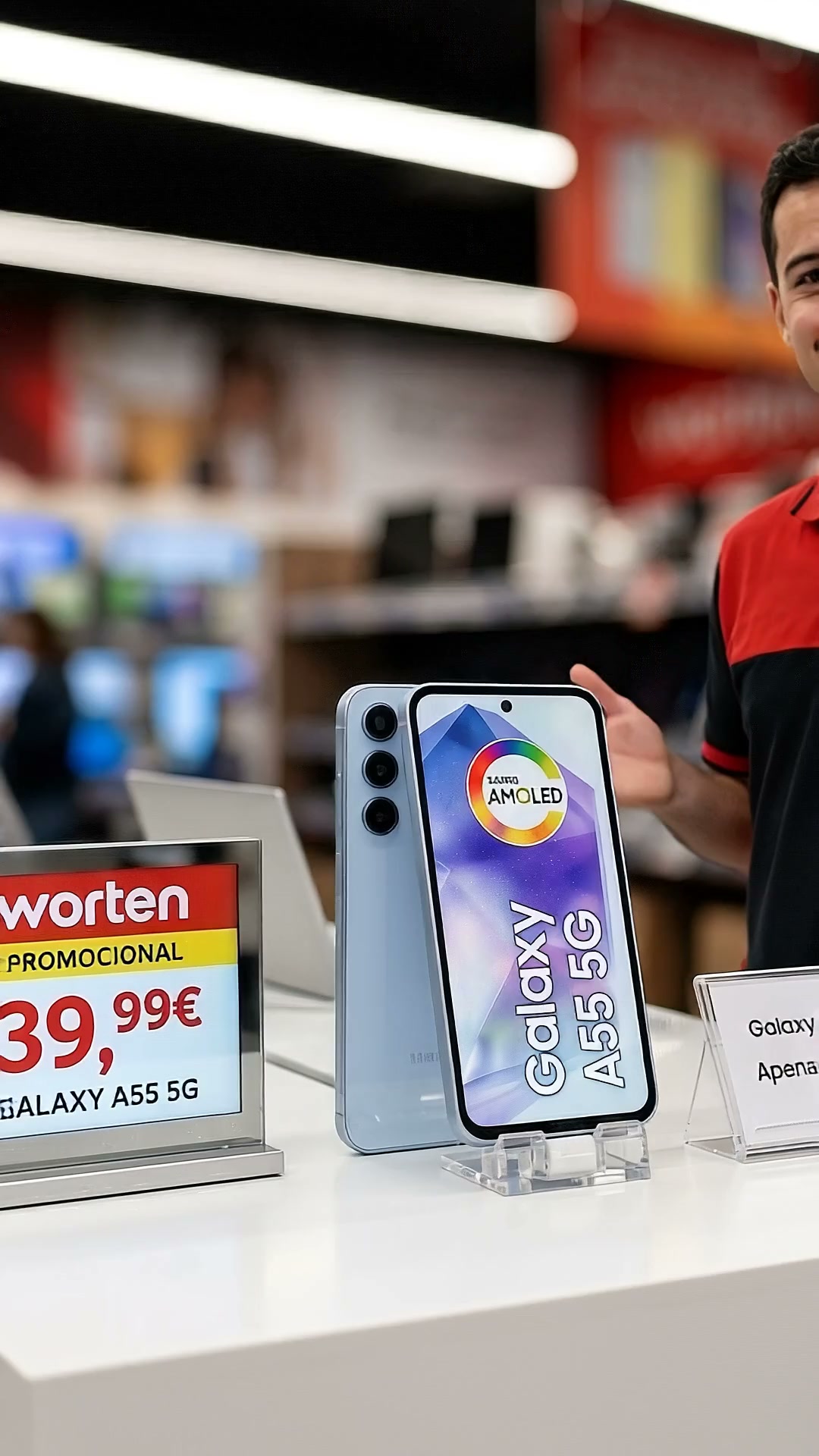 Samsung Galaxy A55 por Apenas 39,99€