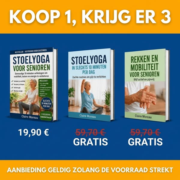Stoelyoga voor Beginners – 3 Boeken in 1
