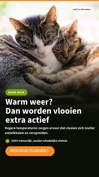 Natuurlijk tegen vlooien