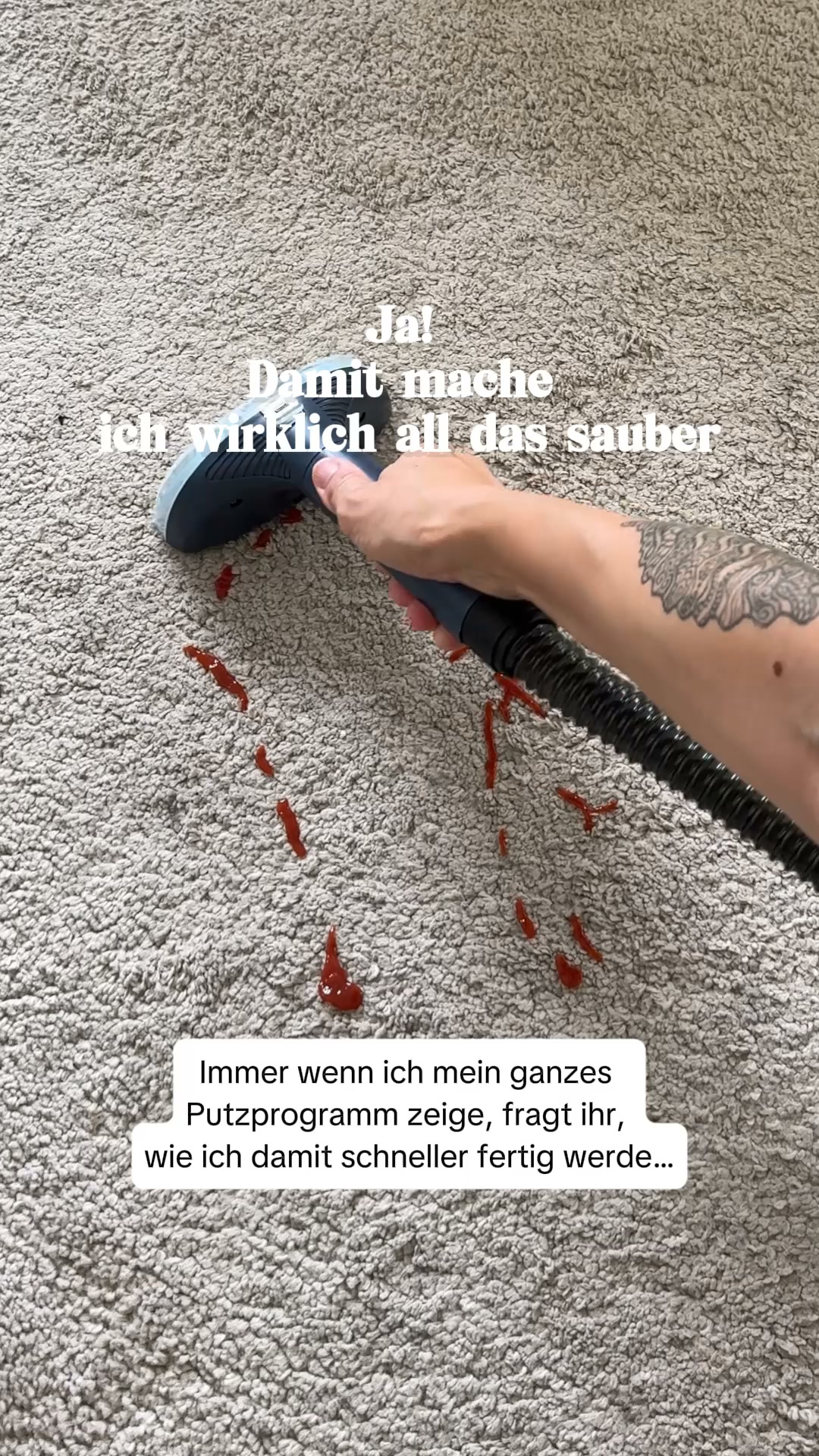 Unser Fleckenreiniger ist der Allerbeste in den Niederlanden