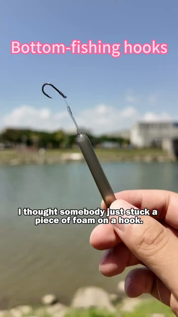 Pre-Tied Off Bottom Fishing Rig | Anti-Snag Floating Bottom Hook Leaders