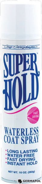 Chris Christensen - Super Hold Waterless Coat Spray - lakier mocno utrwalający, 283 g