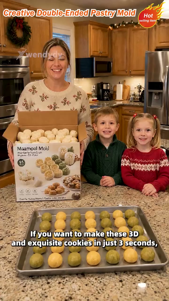 Creative Double-Ended Pastry Mold