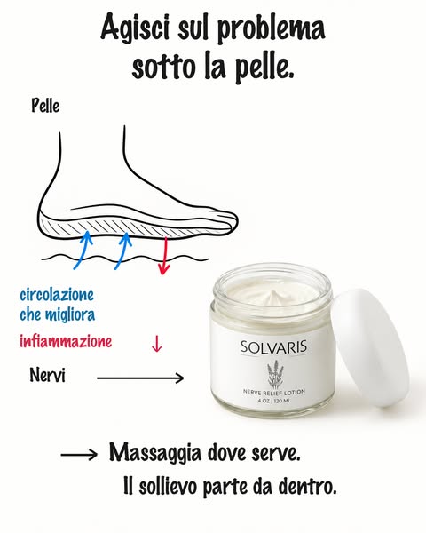 Piedi che non ti lasciano dormire?