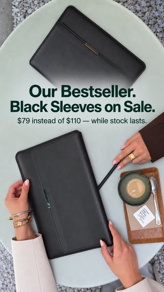 Black. $79. Until it's gone.