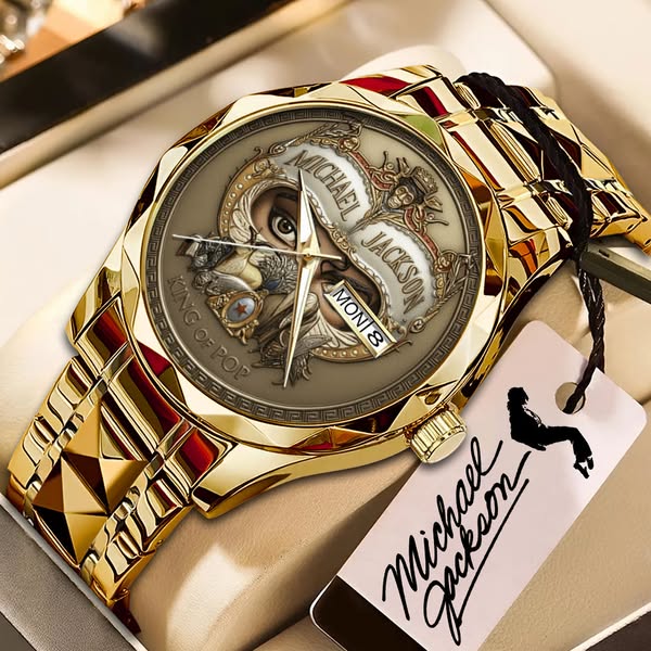 Michael Jackson Alloy Luxury Quartz Watch - NGHIAVT9572