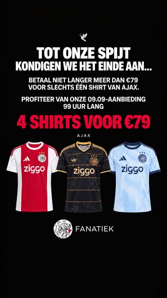 Betaal niet € 79,90 voor één shirt