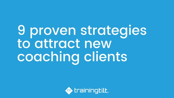 Anúncio de Training Tilt