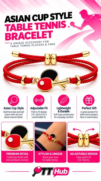 Asian Cup-Style Bracelet