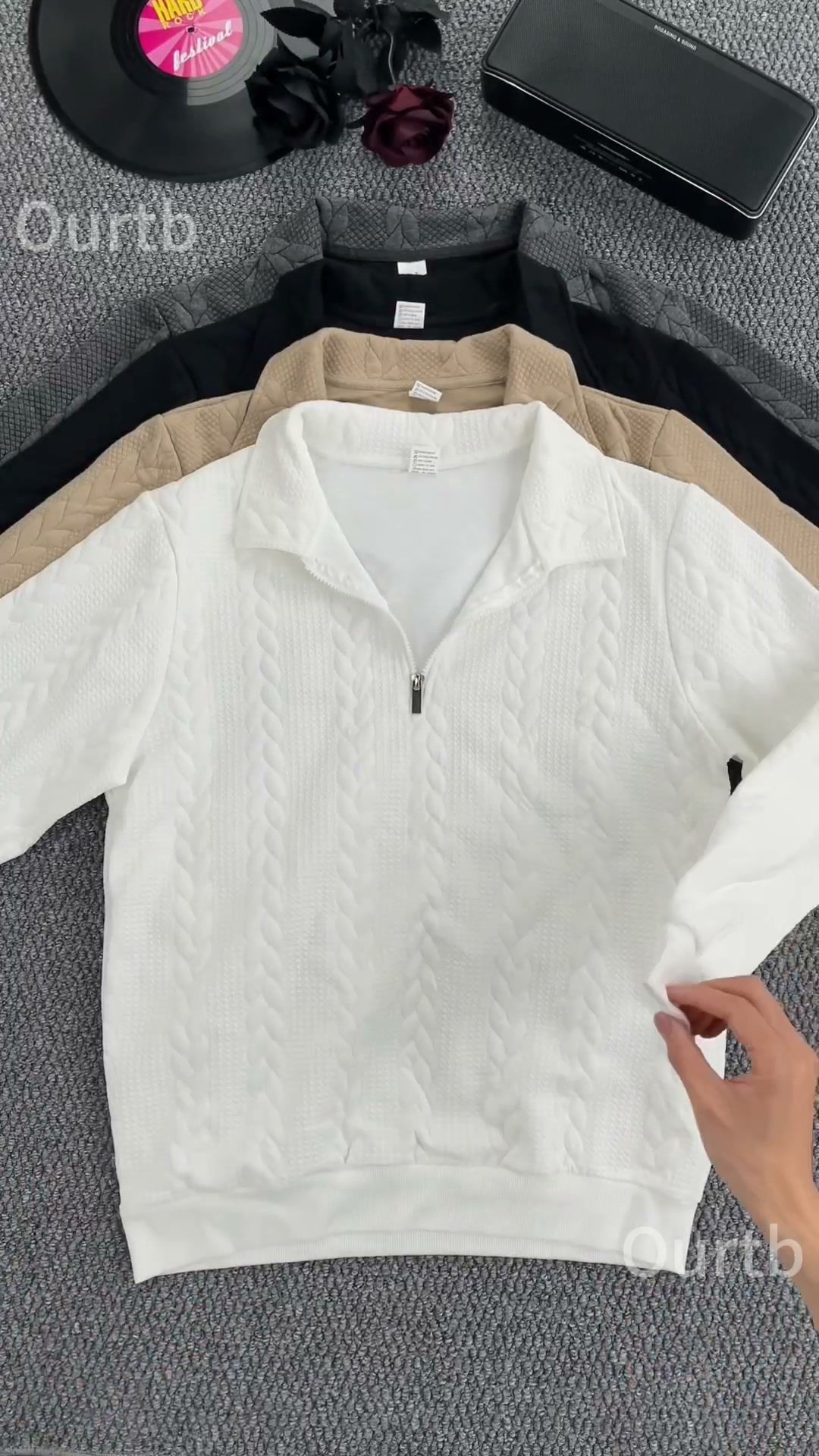 TEXTURE MAKES IT LOOK EXPENSIVE.