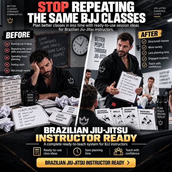 Brazilian Jiu-Jitsu Instructor Ready