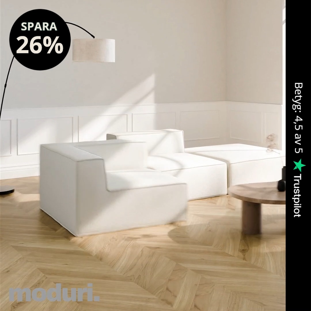 moduri – 26 % introduktionsrabatt