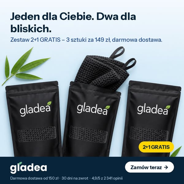 Gładka skóra po 1. prysznicu