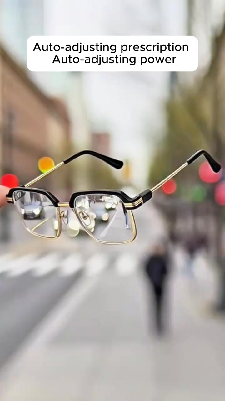 Frameless Smart Zoom Reading Glasses for Men & Women