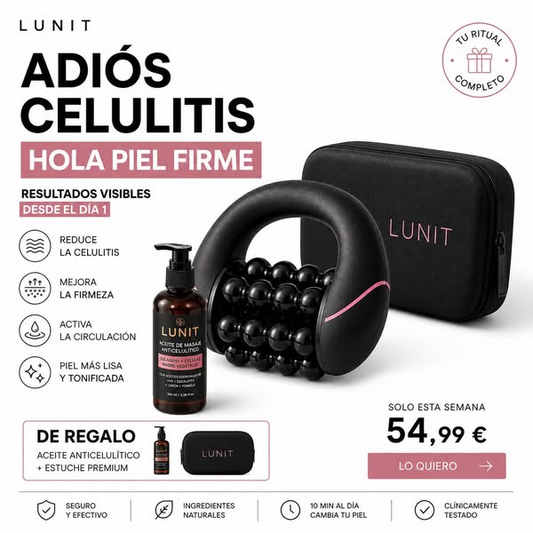 Essential Rodillo Lunit - Anticelulítis