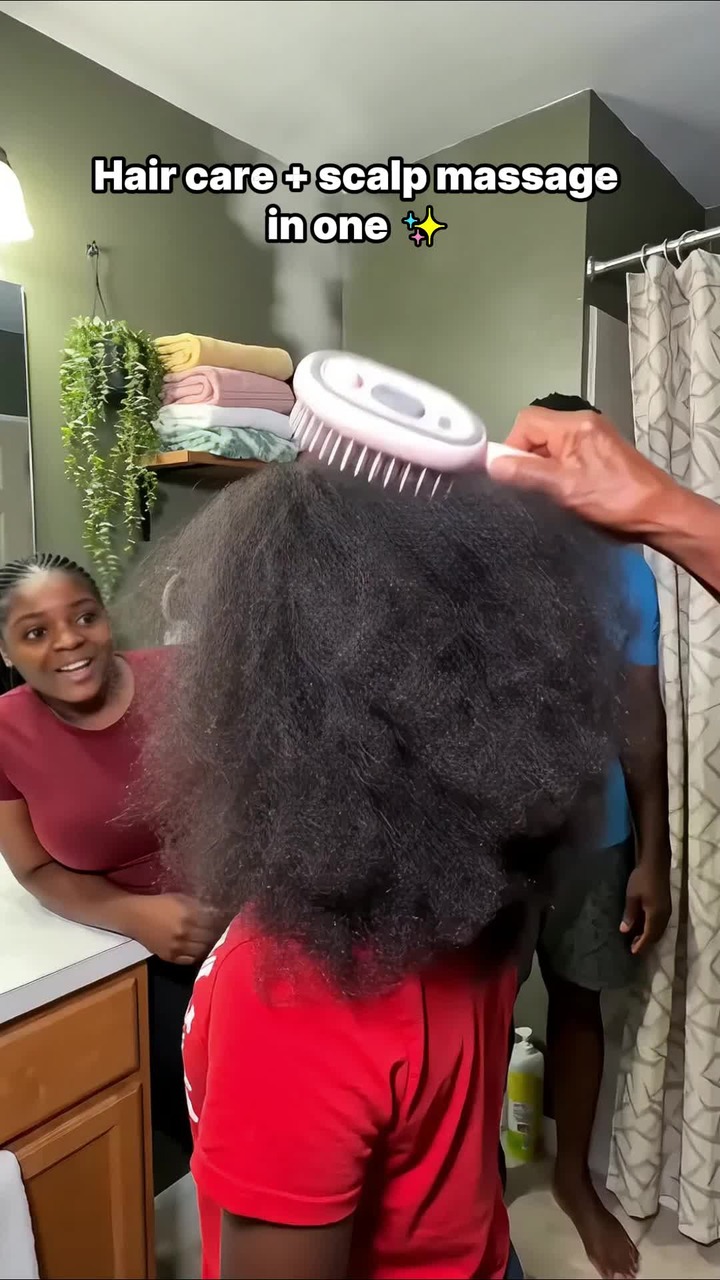 Electric Spray Air Cushion Massage Comb