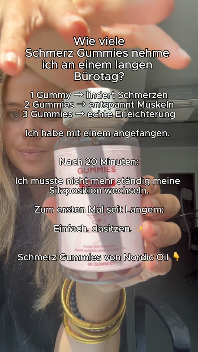 Schmerz-Gummies für nur 29€