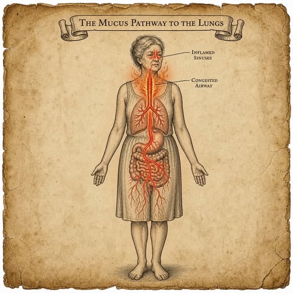 Everyone with chronic mucus needs to see this
