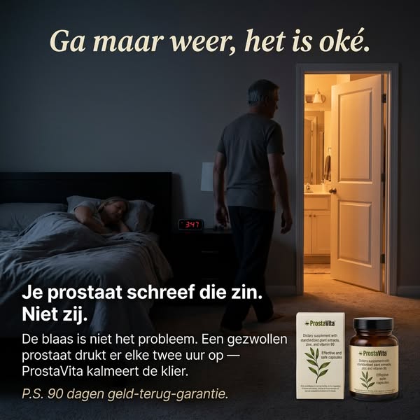 Elke nacht wakker om te plassen?