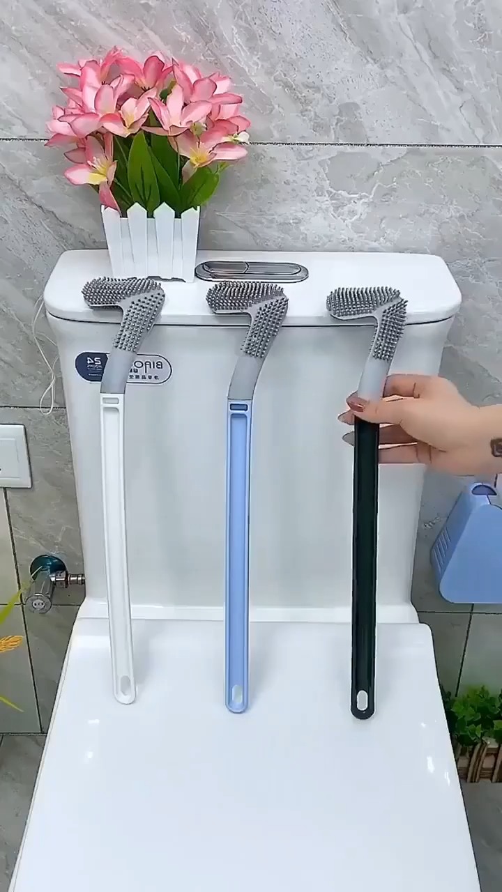 Toilettenbürste mit langem Griff