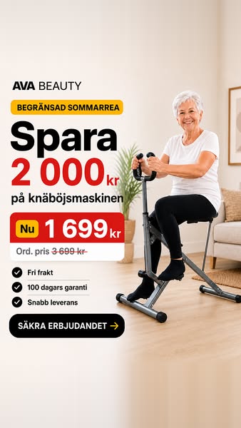Begränsad sommarrea: Nu 1 699 kr (spara 2 000)