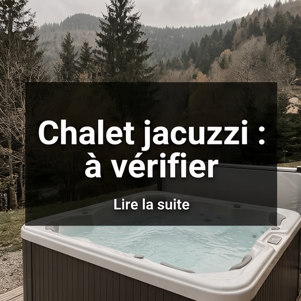 Chalet pour 2 avec jacuzzi dans les Vosges