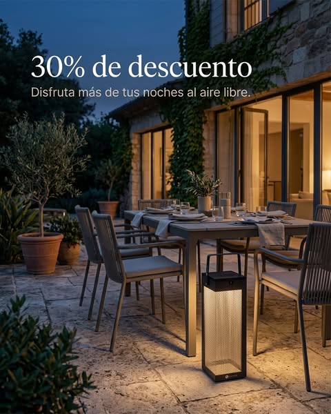 Disfruta más de tus noches al aire libre.