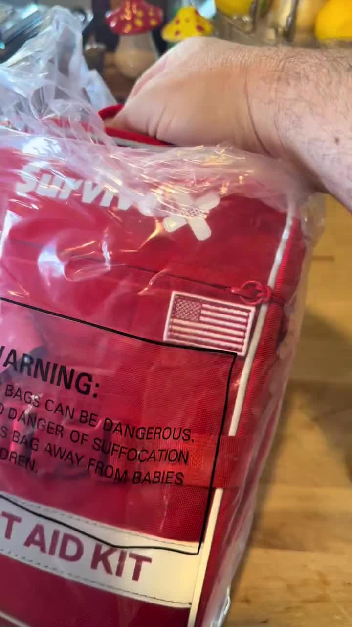 Large Emergency First Aid Kit