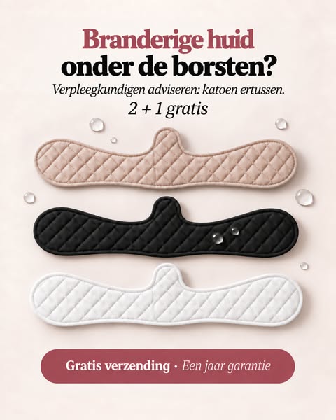 Droog onder de borsten